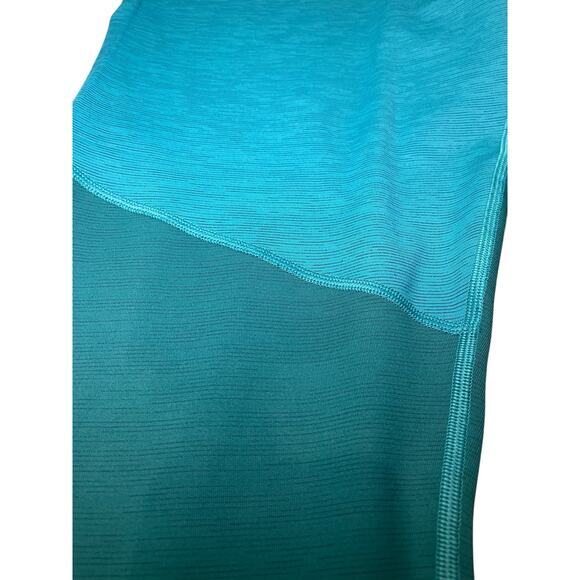 NWT Outdoor Voices Women 3XL Move Free 3/4 Cropped‎ Legging Teal Green Heathered - Picture 4 of 16